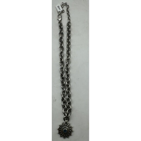 3 piece Brighton Pebble Dot Medali Reversible Collar Necklace Bracelet Earrings - Picture 6 of 11